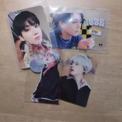 柾國 SUGA 藝人卡 4張組