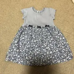 ペアレンツドリーム 半袖 花柄 ワンピース 100cm
