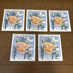 劇場版 名探偵コナン ハロウィンの花嫁 入場特典 5枚セットのサムネイル
