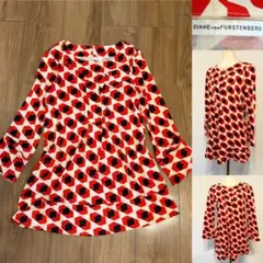 DIANE von FURSTENBERG ダイアン　シルクジャージ　チュニック