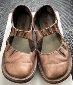 CAMPER flat shoes, size 23cm, brown.