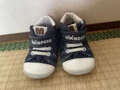 miki HOUSE デニムスニーカー　12〜13センチ