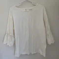 タイムセール　3/31迄SM2 ブラウス　白