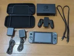 【中古】旧Nintendo Switch グレー 本体