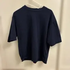 ユニクロエアリズムTシャツ ネイビー