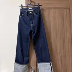 LAGUA GEM ロールアップ デニムパンツ 23インチのサムネイル