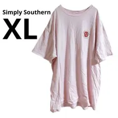 ✨お値下げ歓迎✨Simply Southern 【XL】ピンク Tシャツ