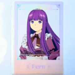 フェルン　クリアポスター　G賞　エニマイくじ　葬送のフリーレン