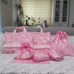 ハンドメイド、入園、入学☆7点セット◯お値下げいたします8800円★3日間限定★