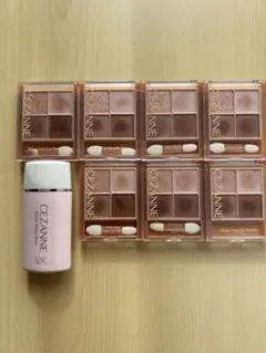 CEZANNE セザンヌ　ベージュトーンアイシャドウ　 02 7個！ おまけ付！