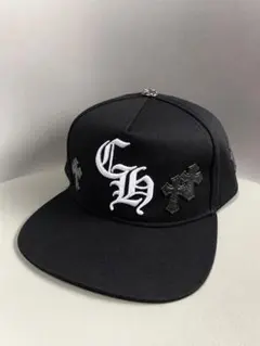 CHROME HEARTS クロスパッチ トラッカーキャップ ブラック - メルカリ