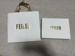 FEILER ショップ袋と箱セット