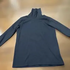 HEATTECH 厚手ブラック タートルネック M