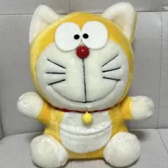 ドラえもん 黄色 耳付きぬいぐるみ　鈴入りぬいぐるみ 激レア　希少　当時物
