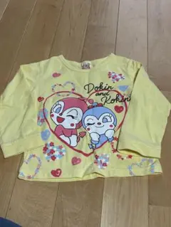 アンパンマン　ロンT 長袖　100cmドキンちゃんコキンちゃん(91)