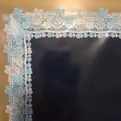 近沢レース ミッフィー タオルハンカチ ネイビー 新品未使用