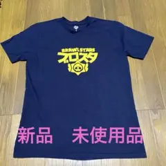 ②BRAWL STARS ロゴ Tシャツ ネイビー(ブロスタ)