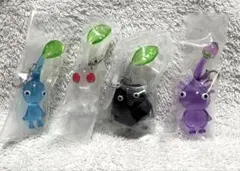 ピクミン めじるしアクセサリー2 【4点セット】青　白　岩　紫