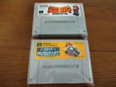 スーパーファミコン スーパーマリオカート スーパーマリオRPG 任天堂 SFC