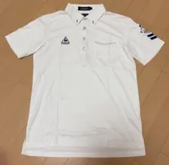 le coq sportif ゴルフシャツ L白 ルコックス ポロシャツ 古着