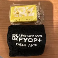 B'z 2025-FYOP-愛知会場限定ガチャ リストバンド/カセットチャーム