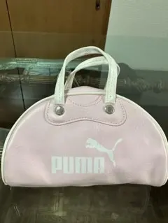 未使用 プーマ puma ミニボストンバッグ ポーチ ピンク ※21-4のサムネイル