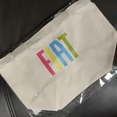 FIAT ノベルティ　ベージュ キャンバストートバッグ