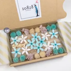 521 小花のプリザーブドフラワーBOX 花材セット 詰め合わせ
