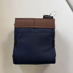 新品未使用 シュパット× MARNA保冷バッグ エコバッグ ネイビー/ブラウンのサムネイル