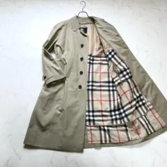美品　激レア　英国製　バーバリーロンドン　バルマカーンコート　ライナー　チェック Burberrys バルマカーンコート ノバチェック 英国製 ヴィンテージ