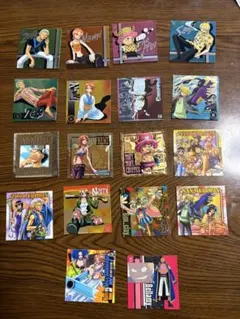 【平成レトロ激レア】ワンピース　森永シール18枚セット