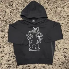 GU×UNDERCOVER ブラックパーカー　130㎝