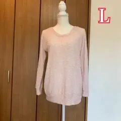最終値下げ★honeys コルザ 後ろ姿が可愛い♡バックリボンニット大きいサイズ