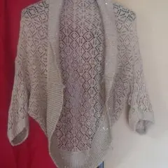 かぎ編み カーディガン