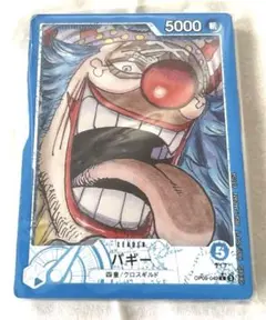 一番くじ　ワンピース　G賞　カードデザイン　アクリルスタンド　バギー