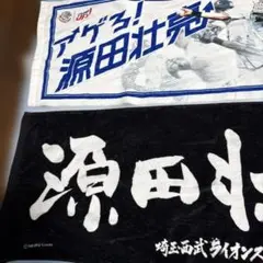 源田壮亮選手フェイスタオル2枚セット