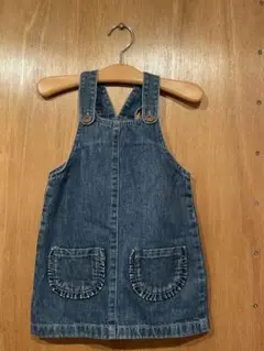 next デニムジャンバースカート　2\3歳　98cm
