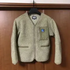 良品　ヘリーハンセン　ボア　ファイバーパイル　ジャケット　女性　L　ブルゾン