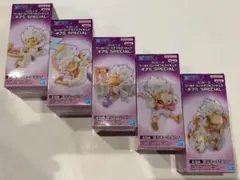 ワンピース ワーコレ　ギア5 special 通常Ver 全5種セット
