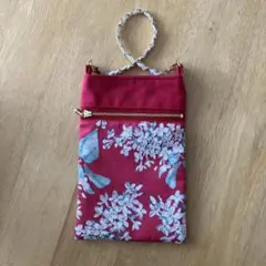 【処分価格】　スマホポーチ　ハンドメイド