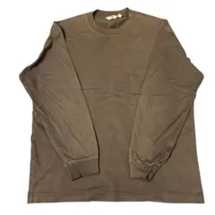 ユニクロ　UNIQLO ロンT Tシャツ　長袖　黒　XL