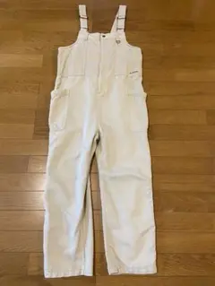 【美品】コロンビア　Columbia ホワイト サロペット　オーバーオール