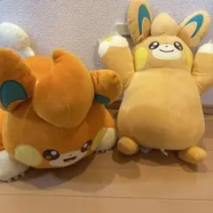 ポケモン 一番くじイーブイ、ピカチュウぬいぐるみセット！ - メルカリ