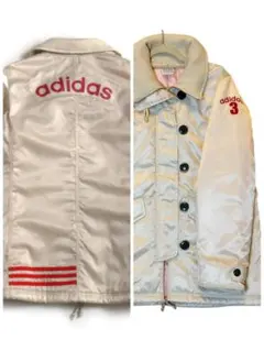 【極美品】アディダス　Y2K　ナイロンジャケット　ビッグロゴ　アーカイブ　M