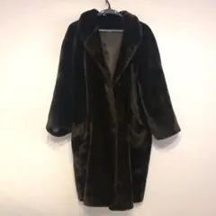 【即購入OK！】Richard Bダークブラウン 毛皮コートのサムネイル