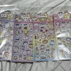 ちいかわ キラキラシール ステッカー 4枚セット