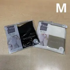 ノースリーブTシャツ タンクトップ キレイラボ Fitte 白黒　２枚セットのサムネイル