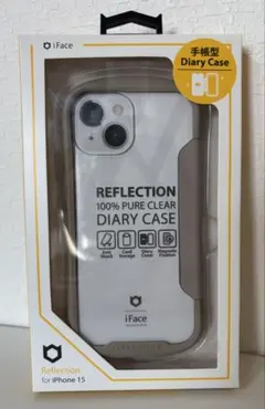 iFace 正規品　iPhone15 手帳型