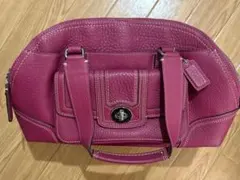 COACH コーチ ハンドバッグ ピンク