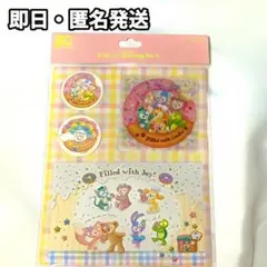 フィルドウィズジョイ　ポストカードシール付き　ダッフィー＆フレンズ